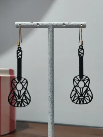 Pendientes: Aretes Riff Noir — vista de referencia 4