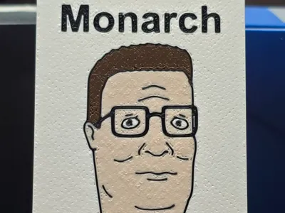 Hank Hill MTG Monarch Token