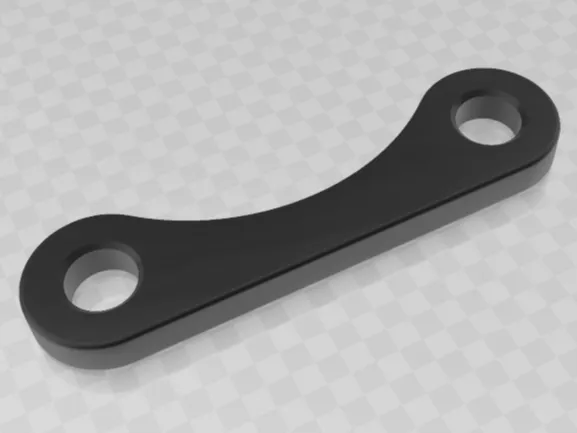 Simple Spool Rack Middle Spacer Bracket 3/4" PVC