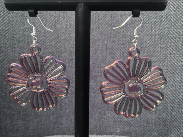 Petal Pop Earrings - 2 sizes, Quick Print, No AMS