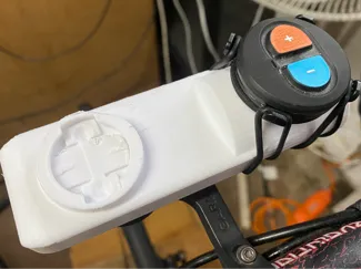 Zwift click Garmin mount