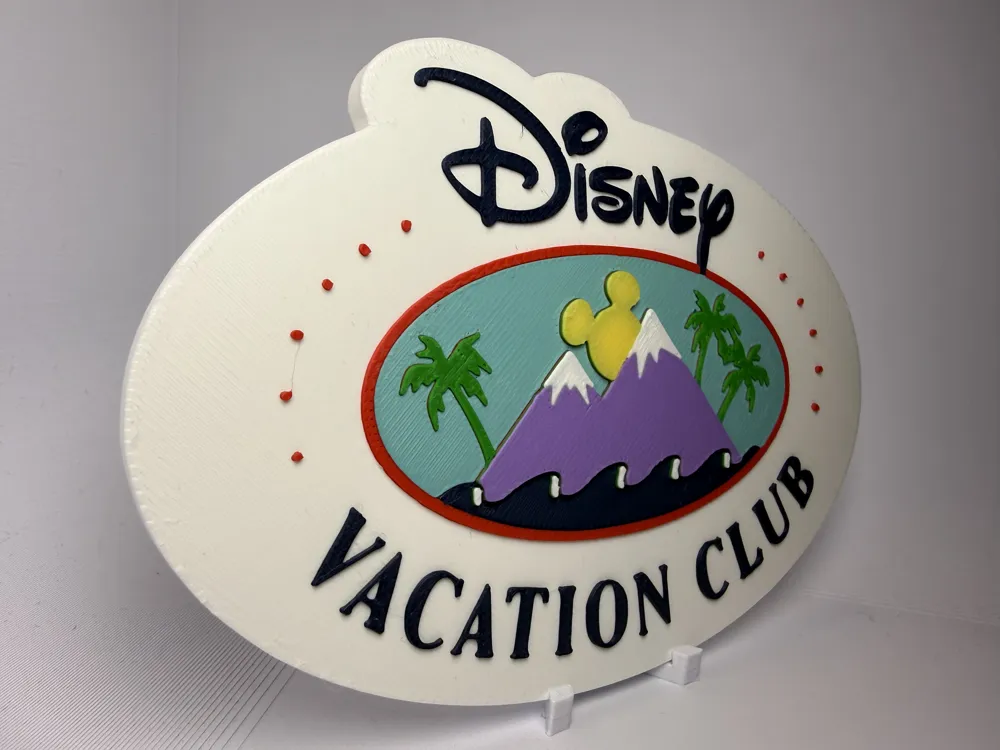 Disney Vacation Club Logo - Free 3D Print Model - MakerWorld