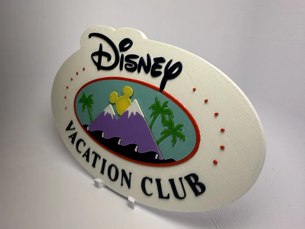 Disney Vacation Club Logo - Free 3D Print Model - MakerWorld