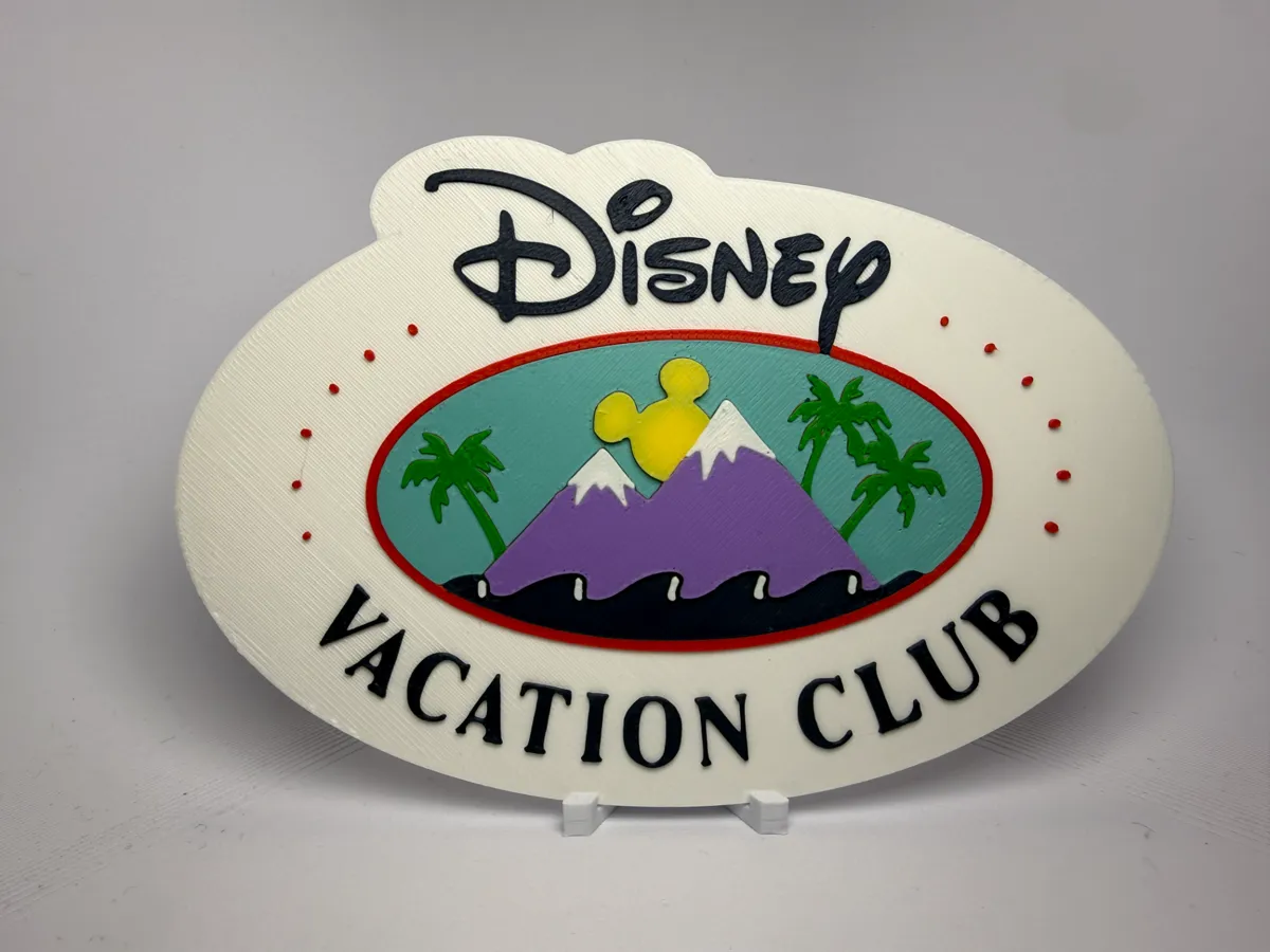 Disney Vacation Club Logo - Free 3D Print Model - MakerWorld