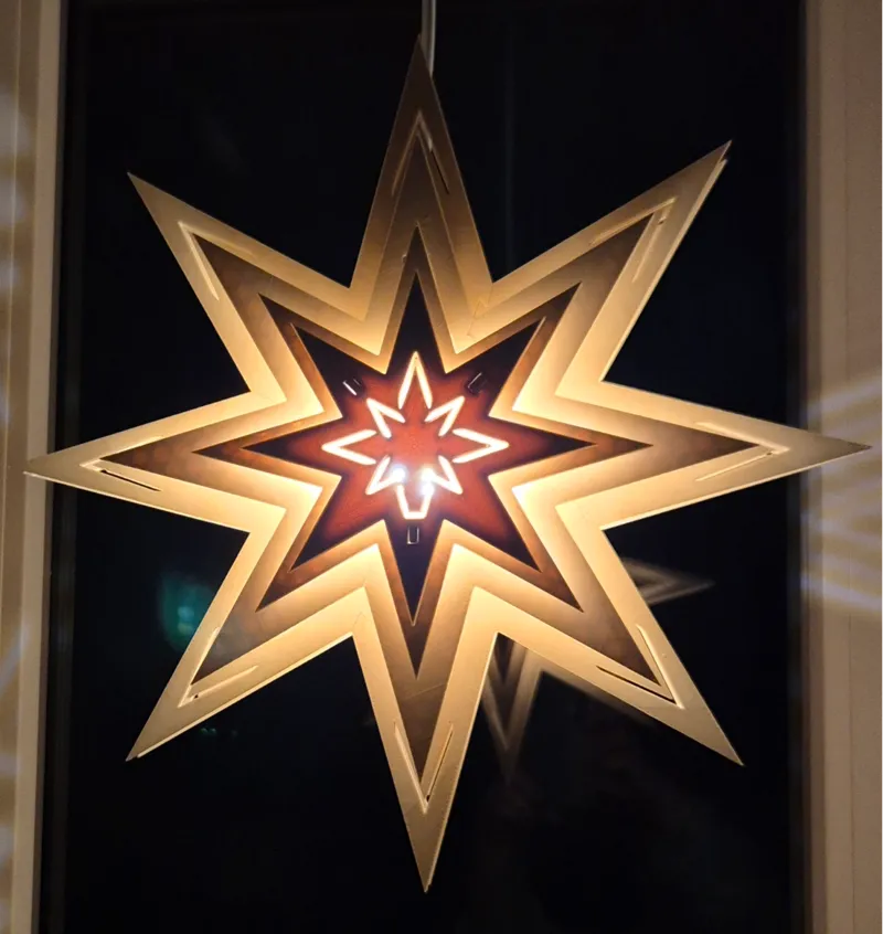 Christmas Star 30cm A1 Mini