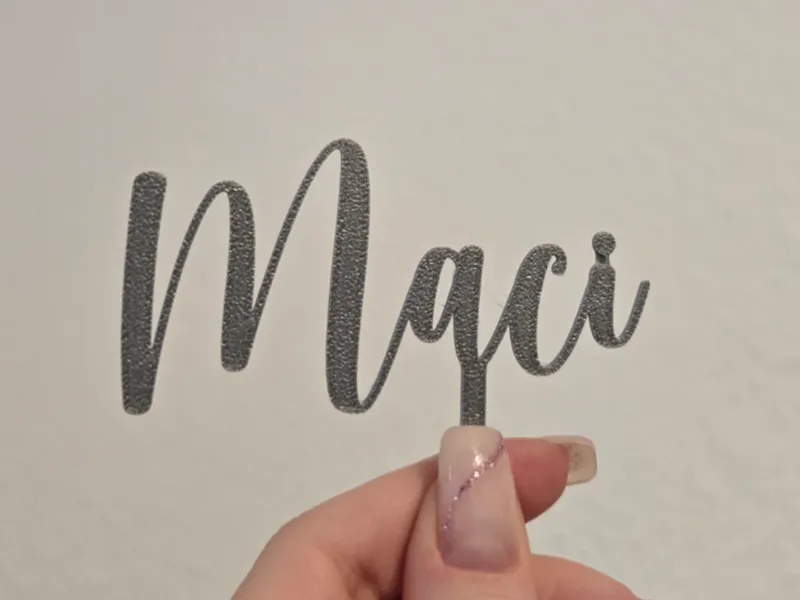 Cake Topper Tortenaufsatz Maci