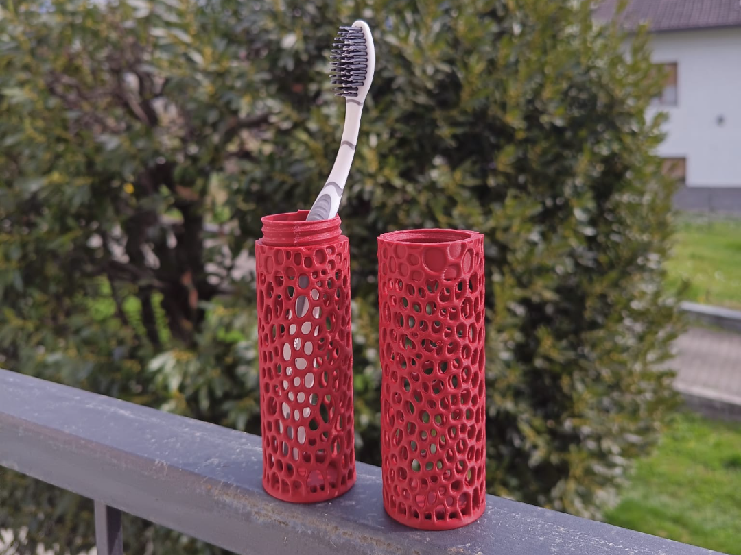 Porta Spazzolino Air Travel Work Organic