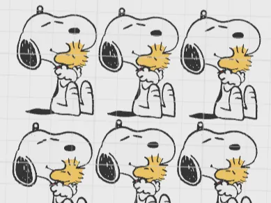 Llavero Snoopy