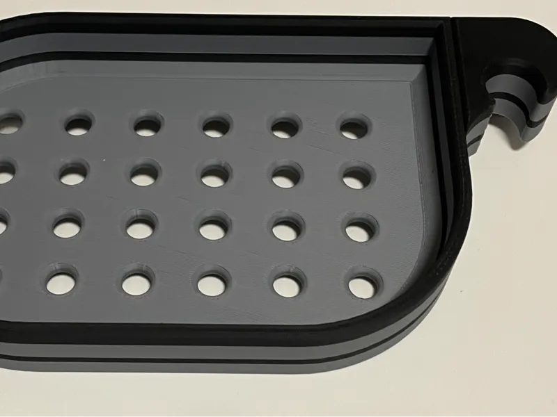 Shampoo holder 19 mm / 22 mm
