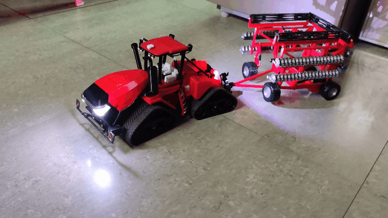 Miniatura 2 do modelo 3D 凯斯715履带拖拉机[cyberbrick]
