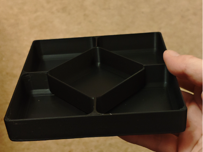 Board Game Token Tray - 5 compartments