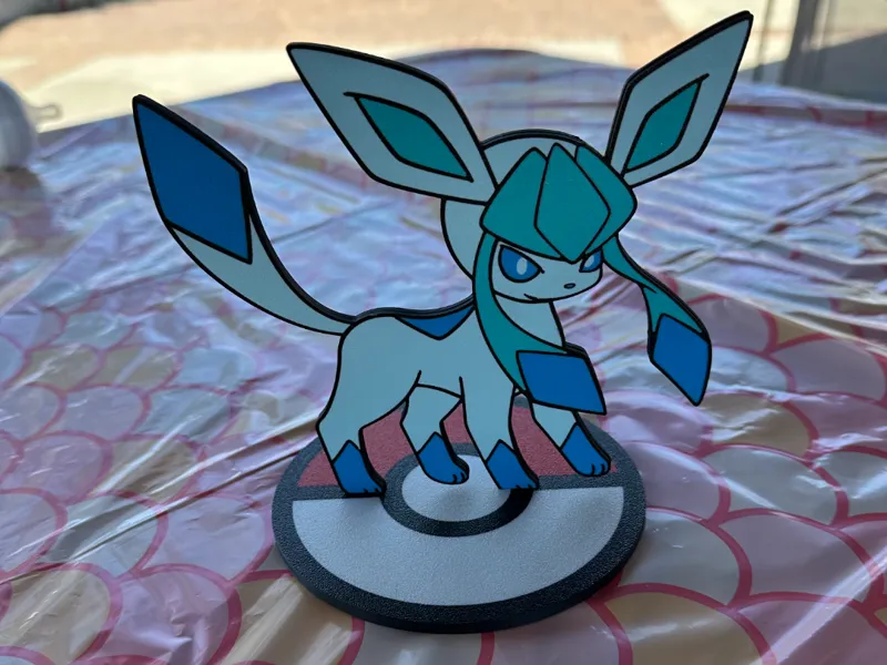 Glaceon Center Piece