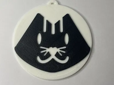 cat keychain