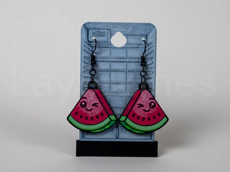Watermelon Earrings - Happy Food Series