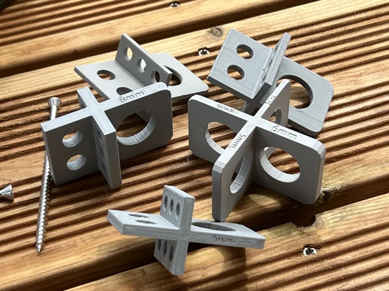 Deck spacers 3mm 4mm 5mm 6mm