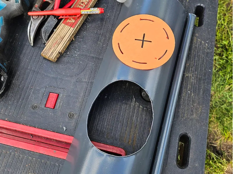Tpu water drain template 