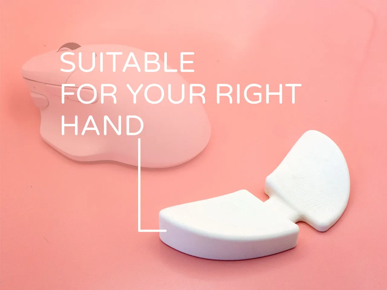 Sliding Wrist Rest Support Pork3D.com view 3
