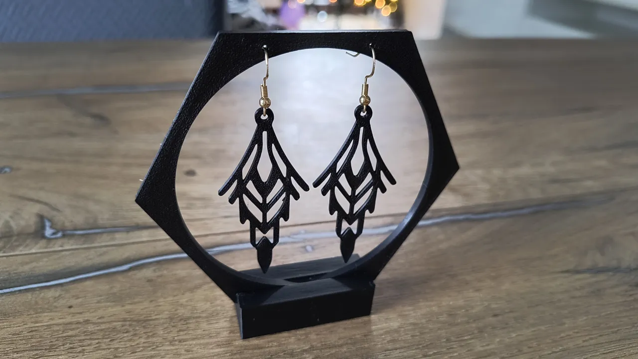 Elegant earring set of 4 different model (sell it) view 3
