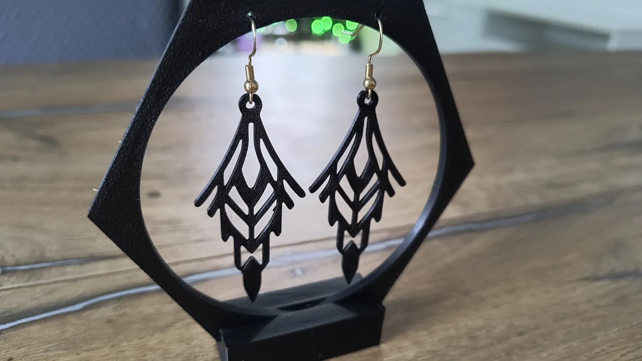 Elegant earring set of 4 different model (sell it) view 4