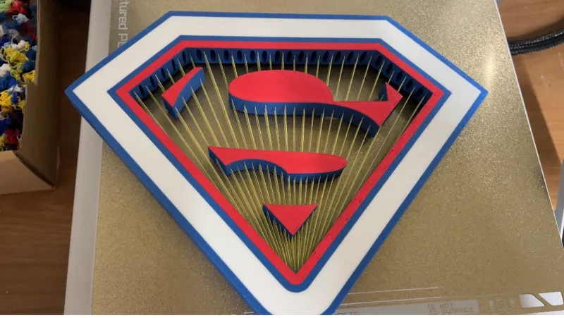 SUPERMAN STRING led lamp