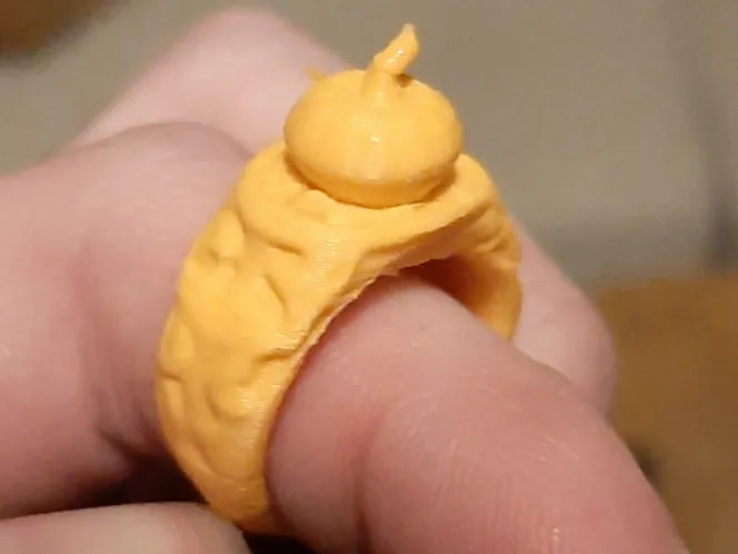 pumpkin halloween ring