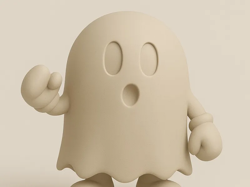 Pac-Ghost Buddy – Retro Arcade Spirit