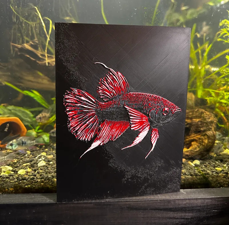 Alien Hybrid Betta | HueForge