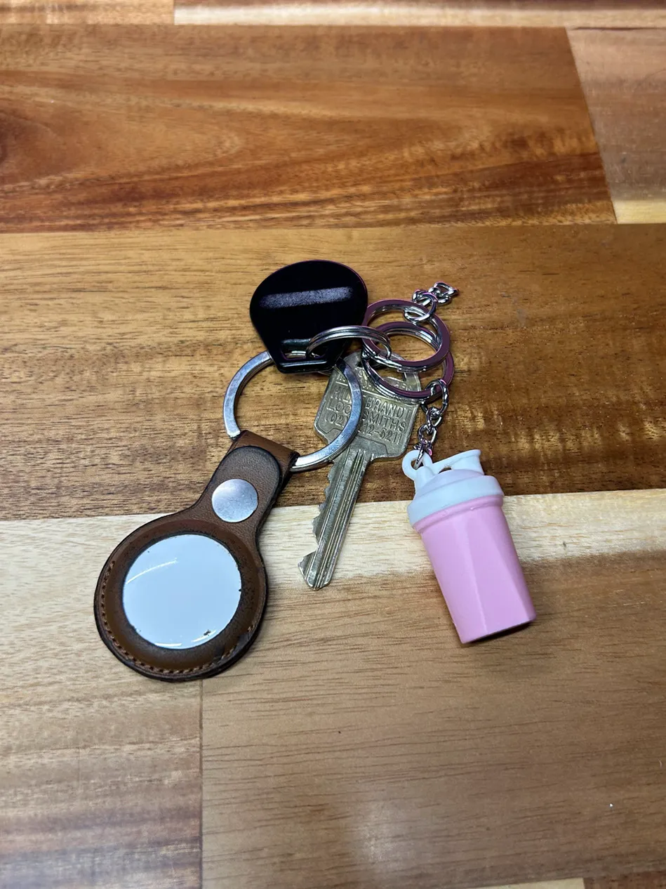 Protein Shaker - Fidget Keychain view 3