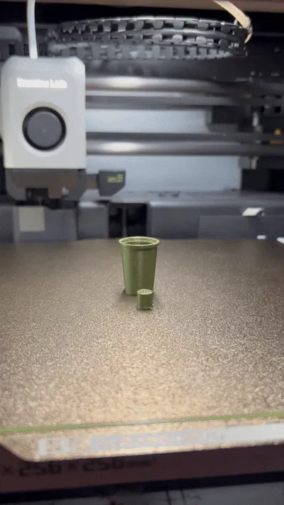 Protein Shaker - Fidget Keychain view 2