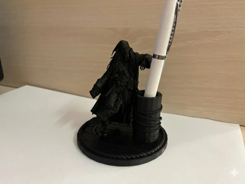 Pirate pen holder