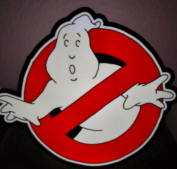 Ghostbusters Logo Lightbox