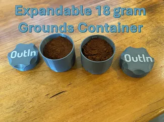 OutIn 18 gram Grounds Expandable Containers 