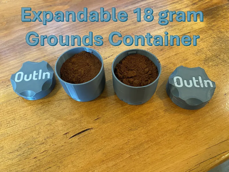 OutIn 18 gram Grounds Expandable Containers 