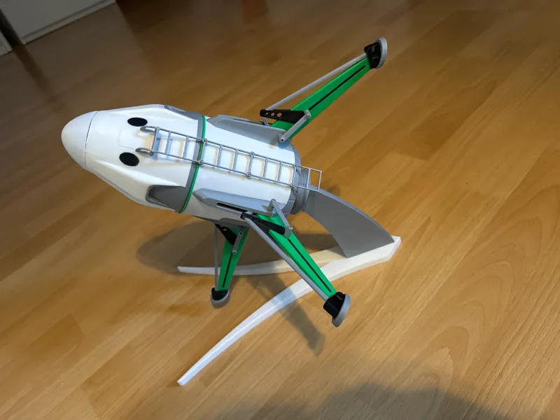 Space X Dragon Lander REMIX! Multicolor no AMS