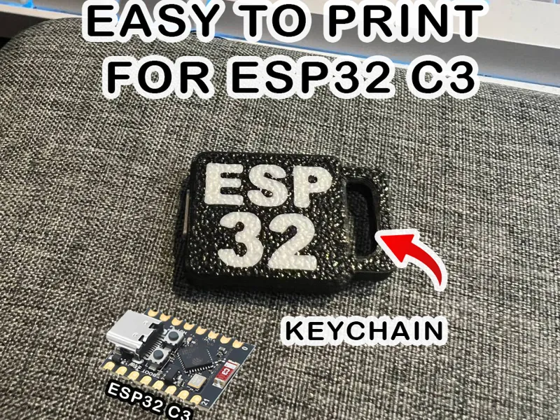 ESP32 C3 Cover Keychain