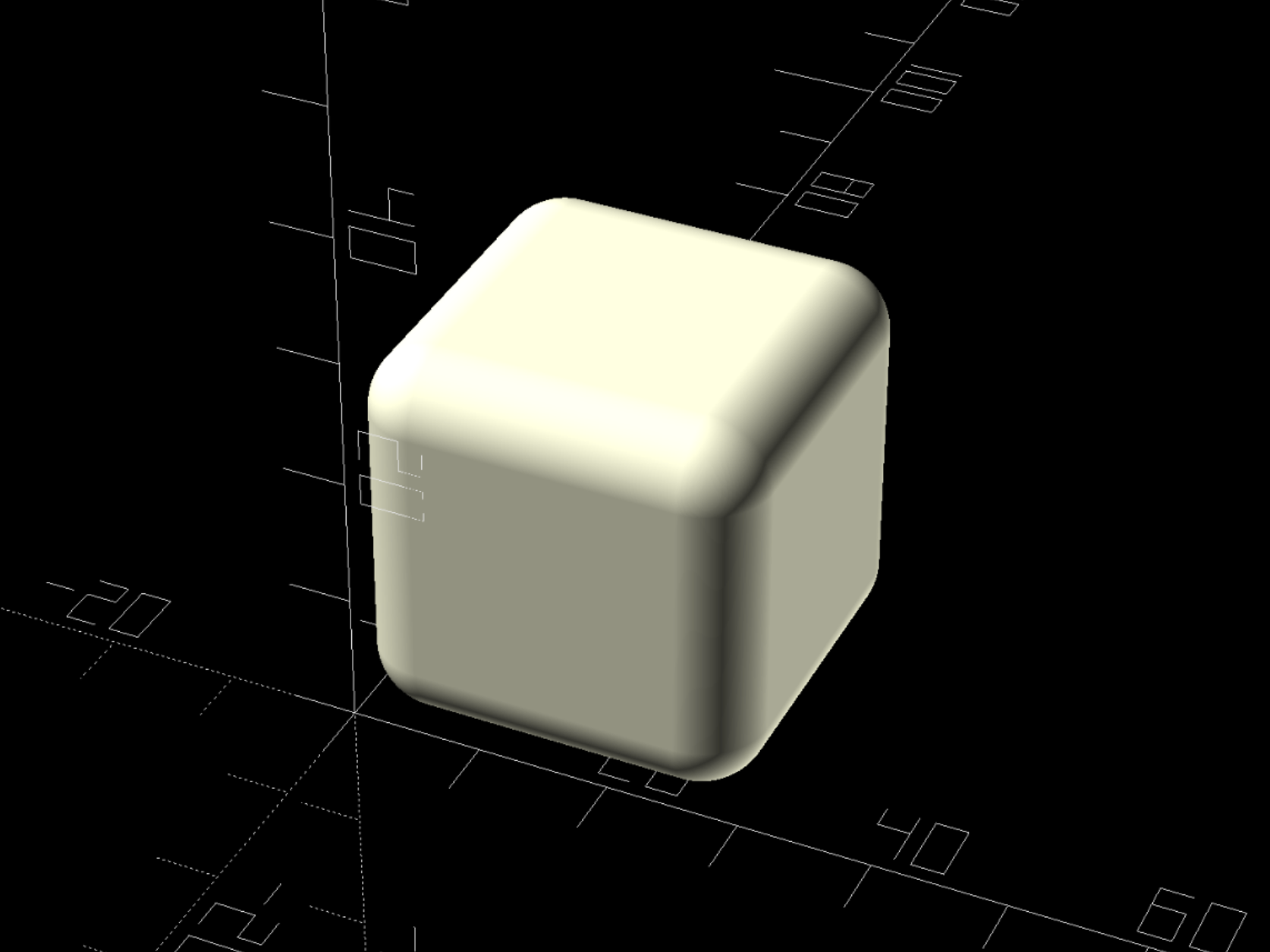 <BSG> ROUNDED CUBE