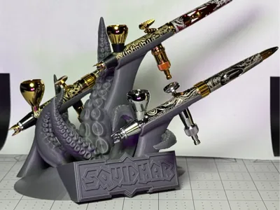 3 Airbrush Stand for Squidmar X Harder & Steenbeck
