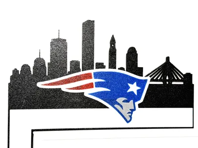 Patriots-Inspired Door Corner