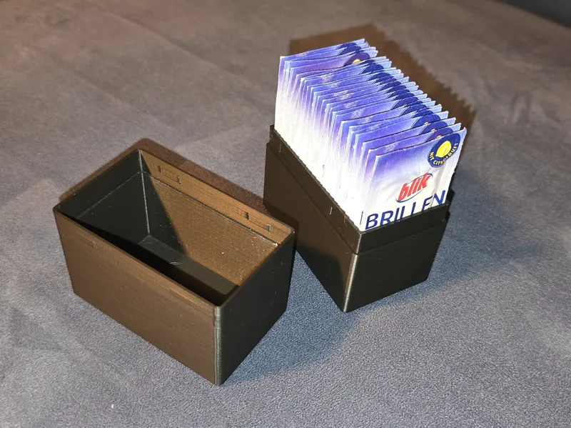 Brillenputztuch Box
