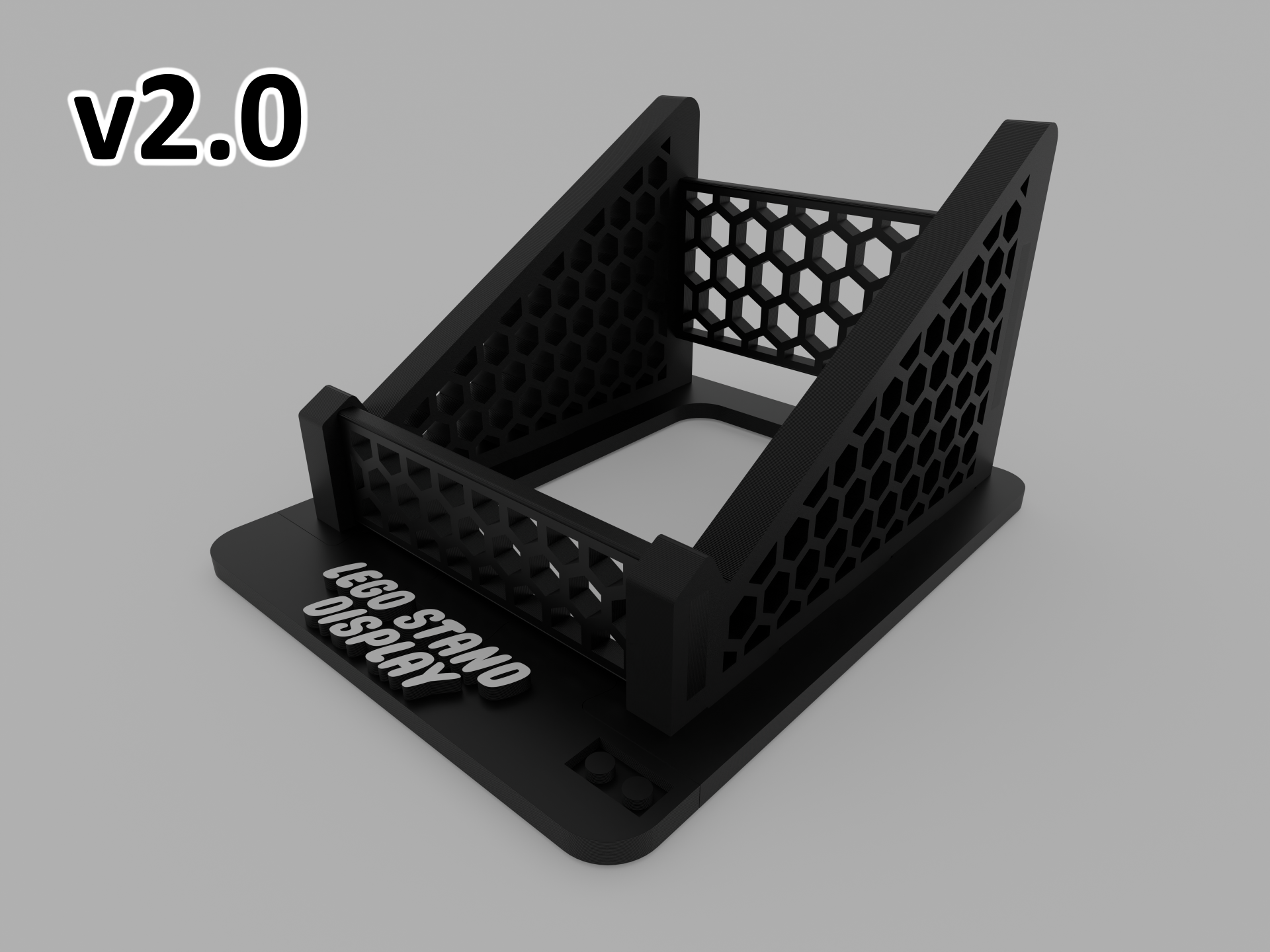 LEGOs Technic Brick Stand Display v2.0
