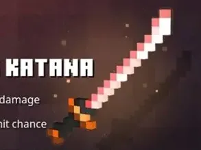 Minecraft Dungeon Katana (Pr-MC-D-K)