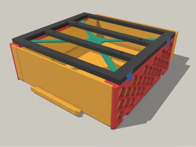 MB Under Desk Drawer