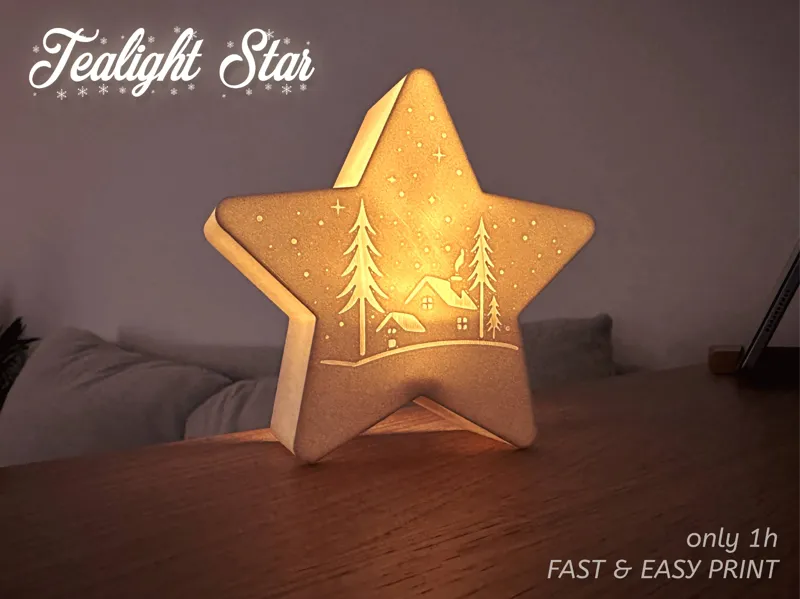 Star Tealight - Cabin