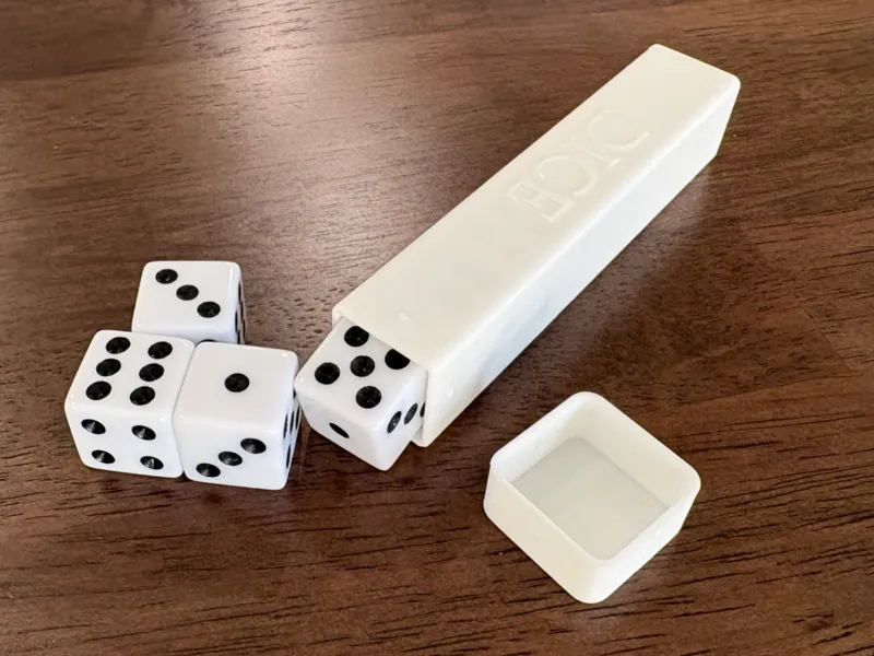 Dice Storage Containers