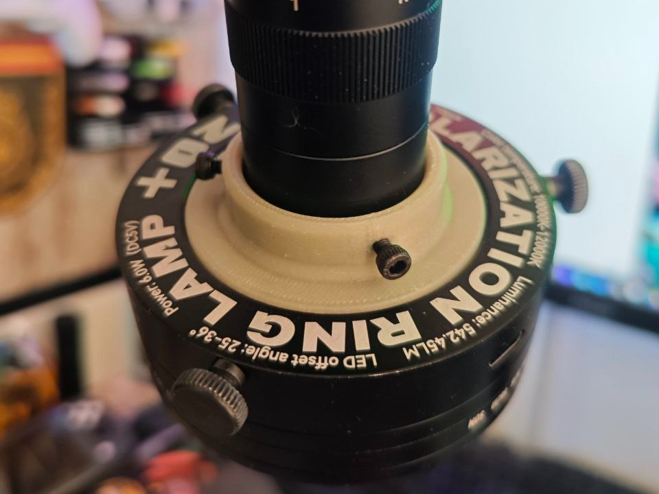 Adapter Mechanic LS720+ for lens C mount 30mm