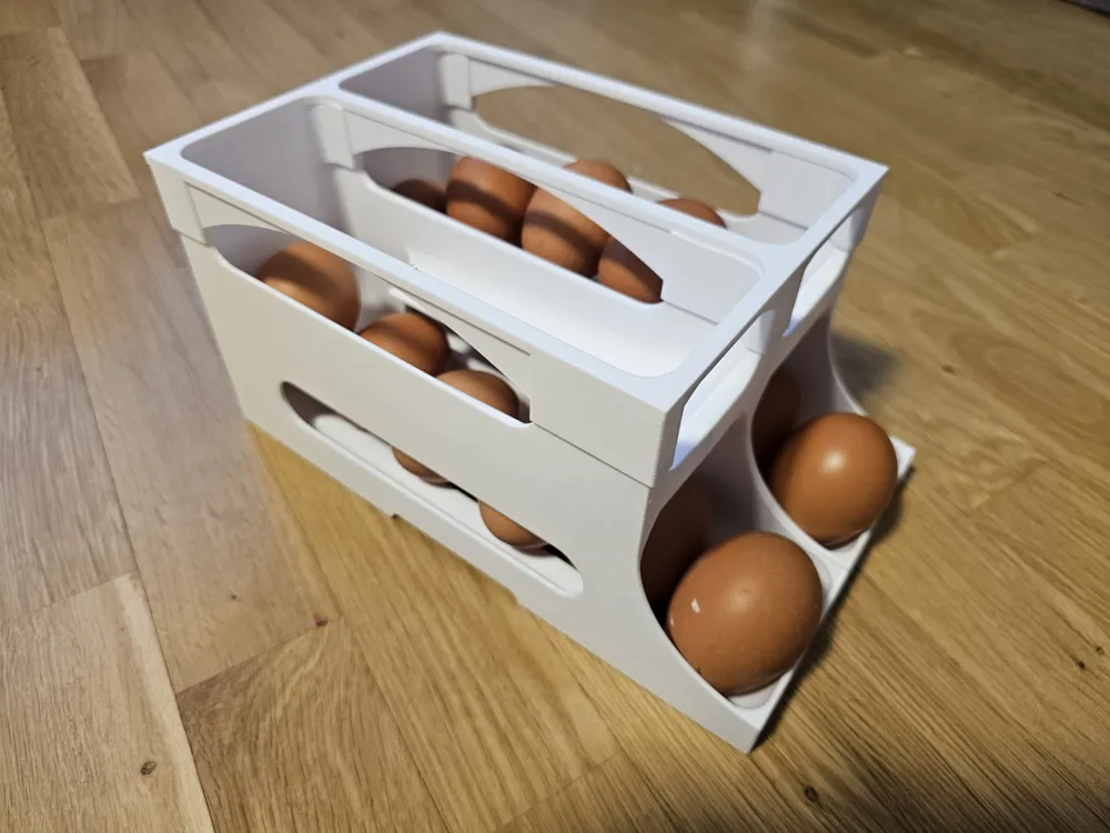 Egg Holder Top Tray - Free 3D Print Model - MakerWorld