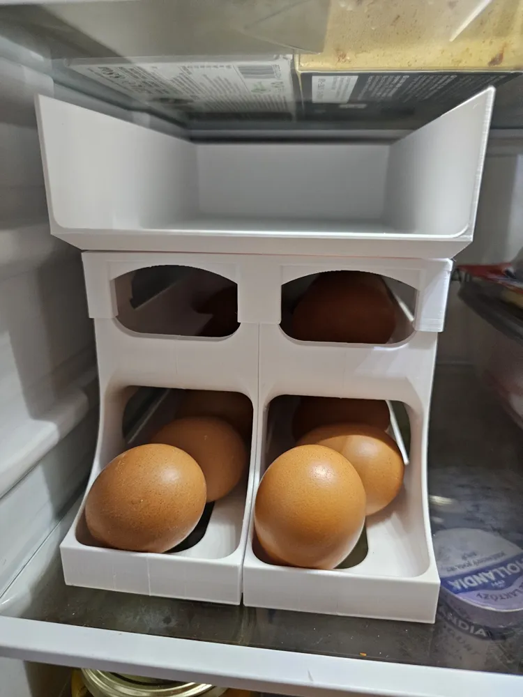 Egg Holder Top Tray - Free 3D Print Model - MakerWorld