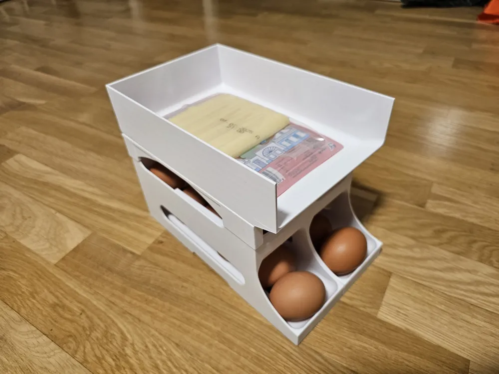 Egg Holder Top Tray - Free 3D Print Model - MakerWorld