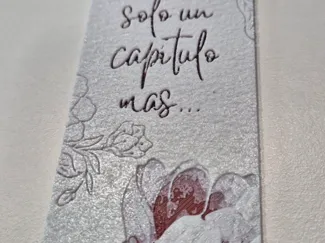 Punto de libro "Solo un capitulo más"