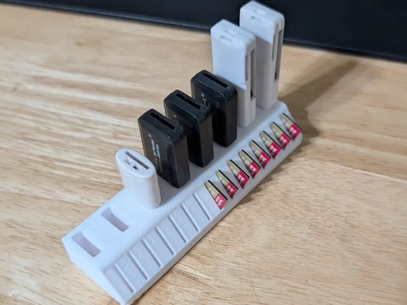 USB & SD Card Holder